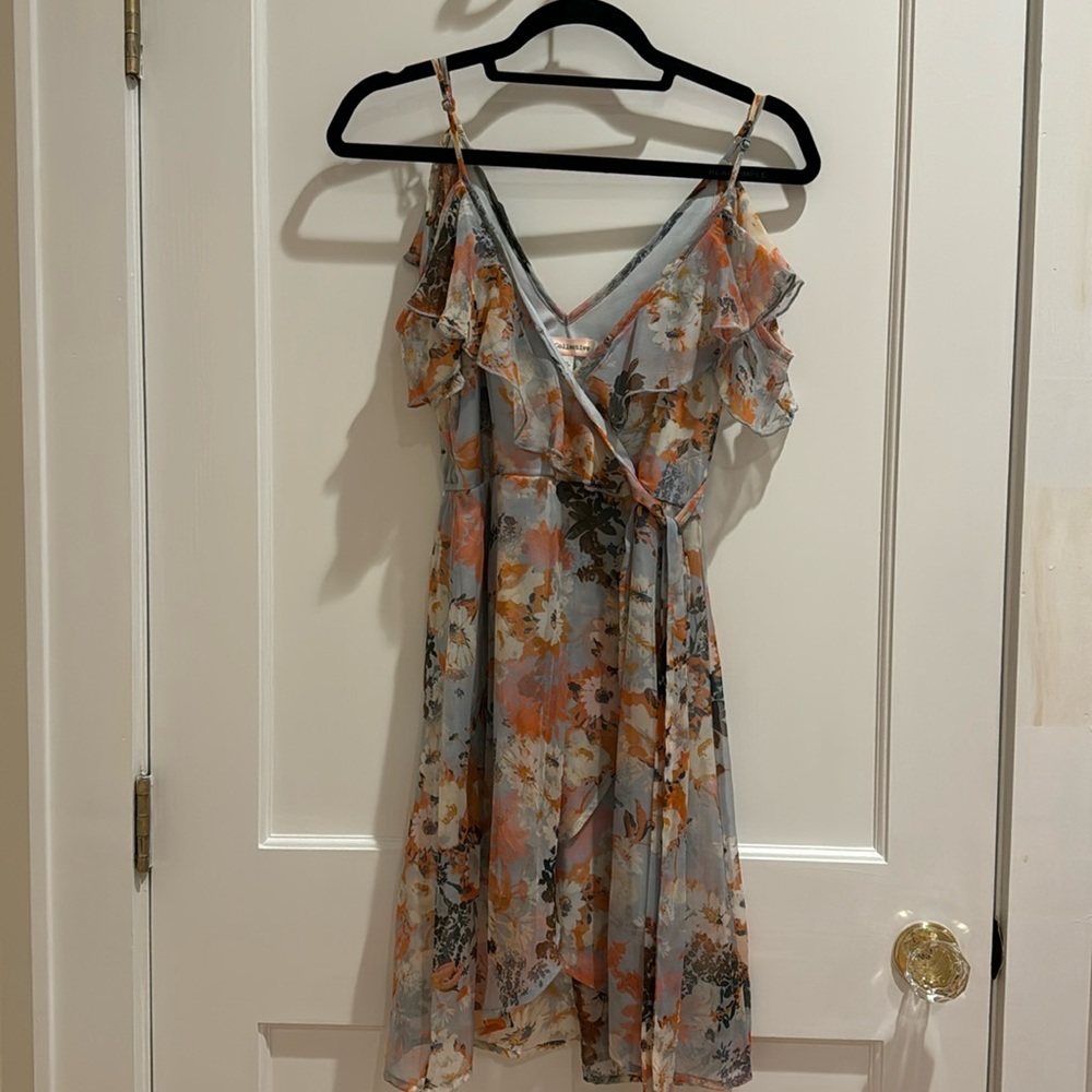 Band of Gypsies cold shoulder dress, XS
